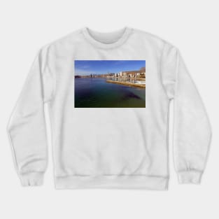 Benidorm Poniente Beach Costa Blanca Spain Crewneck Sweatshirt